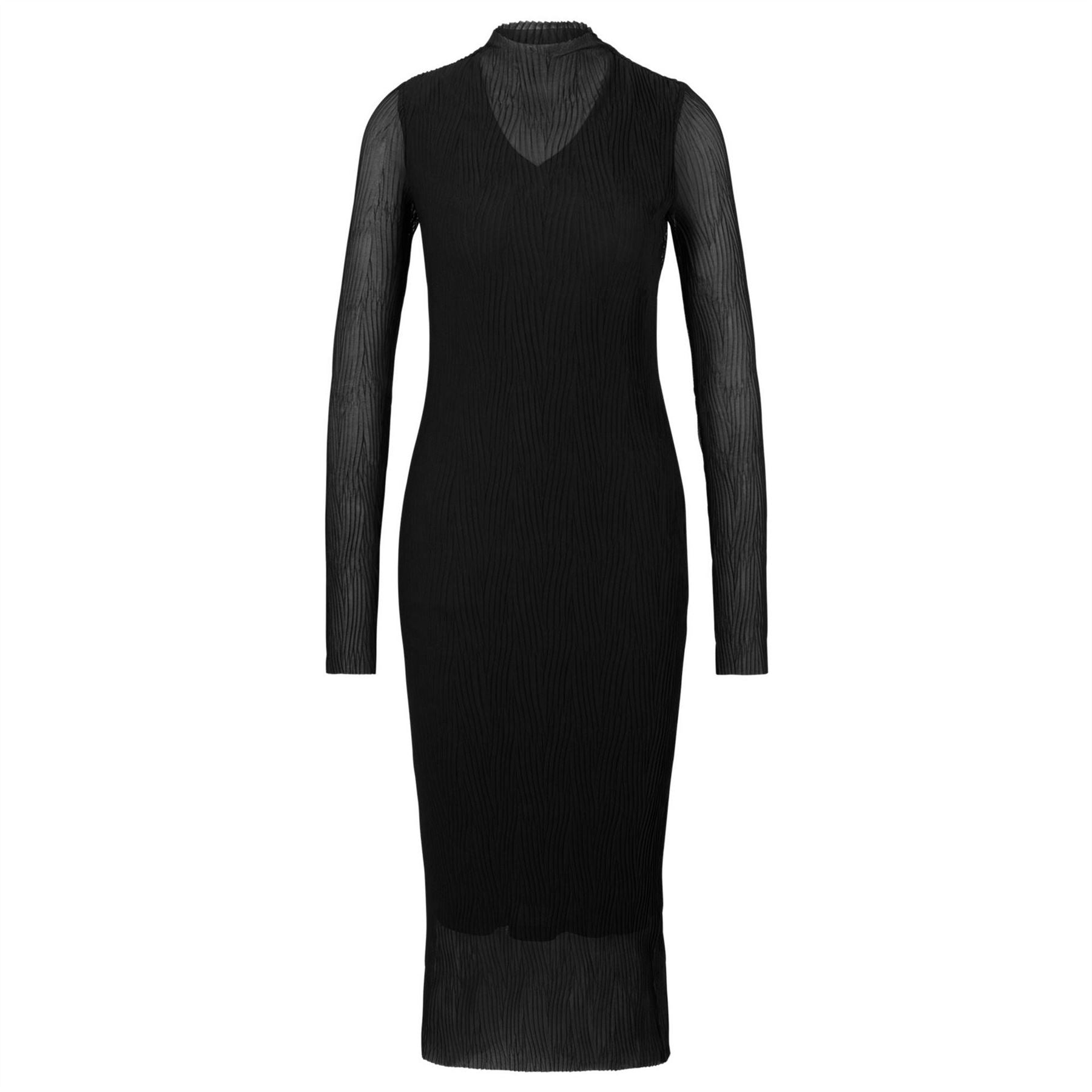 Boss Eviba Mesh Dress, Luxurious Fabric