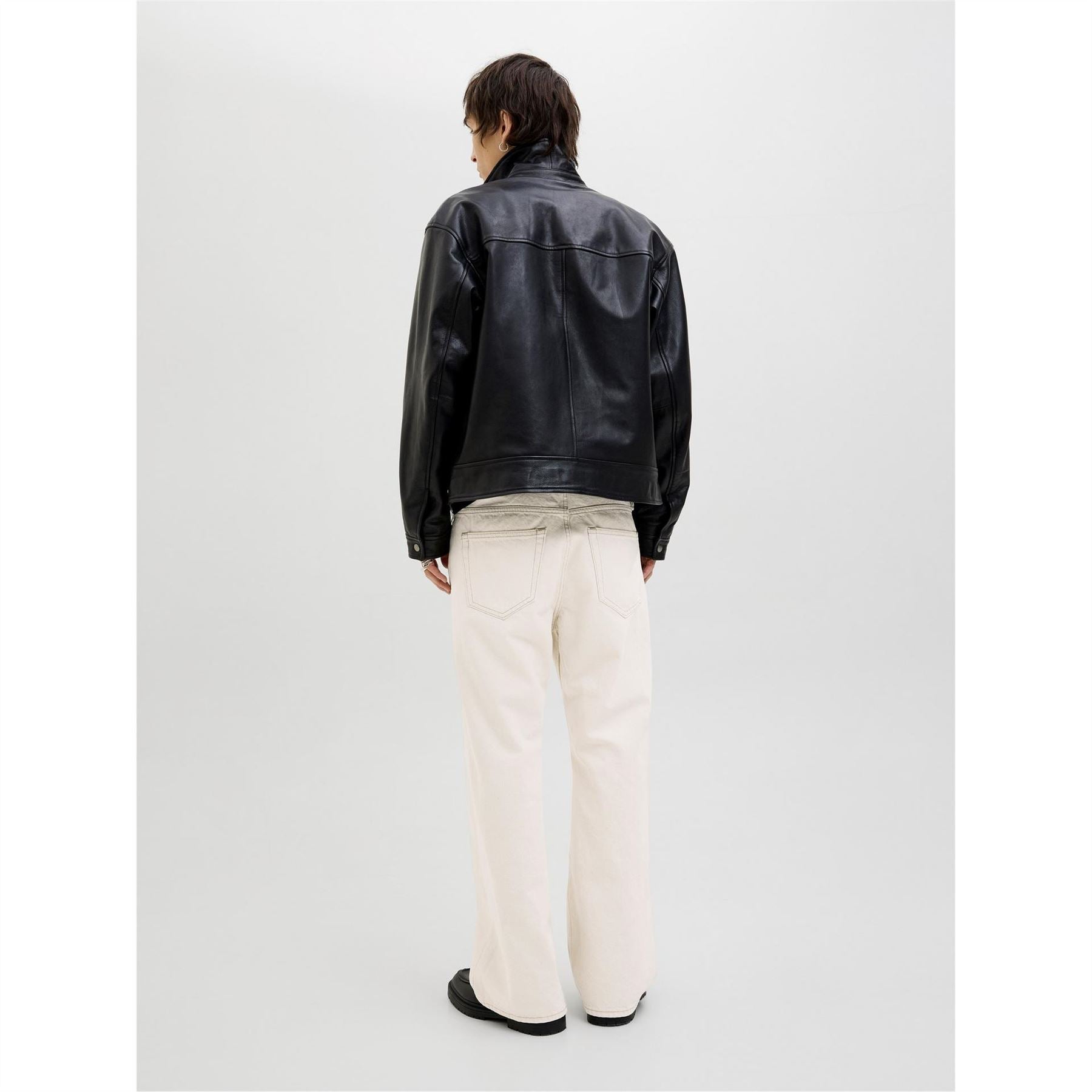 Jack and Jones Cooper Wide Leg Relaxed Fit Jeans