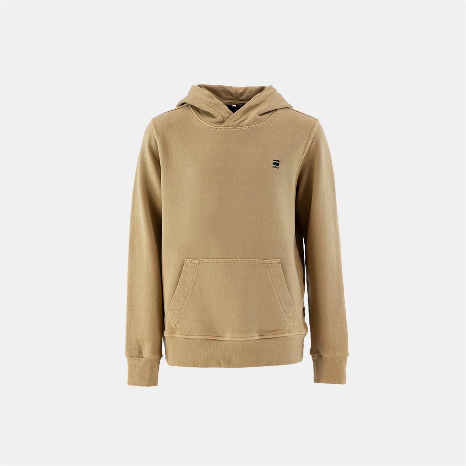 G Star Hooded Neck Long Sleeve Kangaroo Pocket Sweater