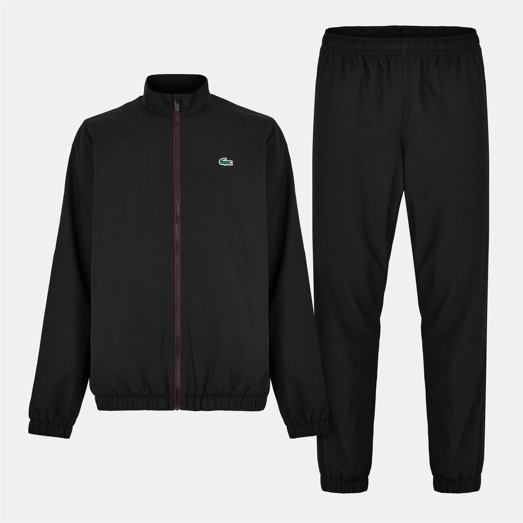 Lacoste Crocodile Print Zip Neck Long Sleeve Full Tracksuit