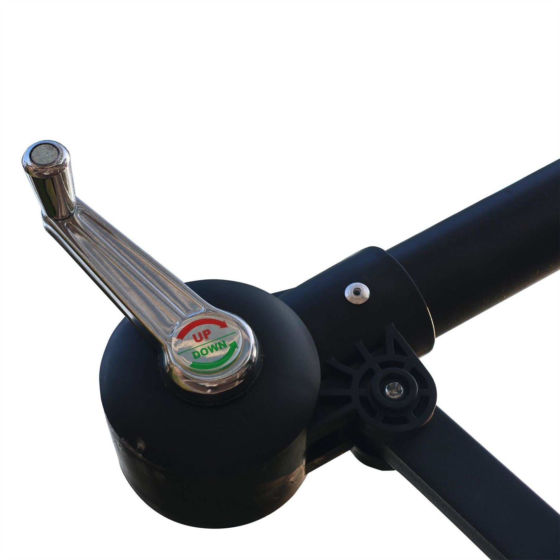 Linea Cantilever Steel Frame Adjustable Tilt Patio Umbrella
