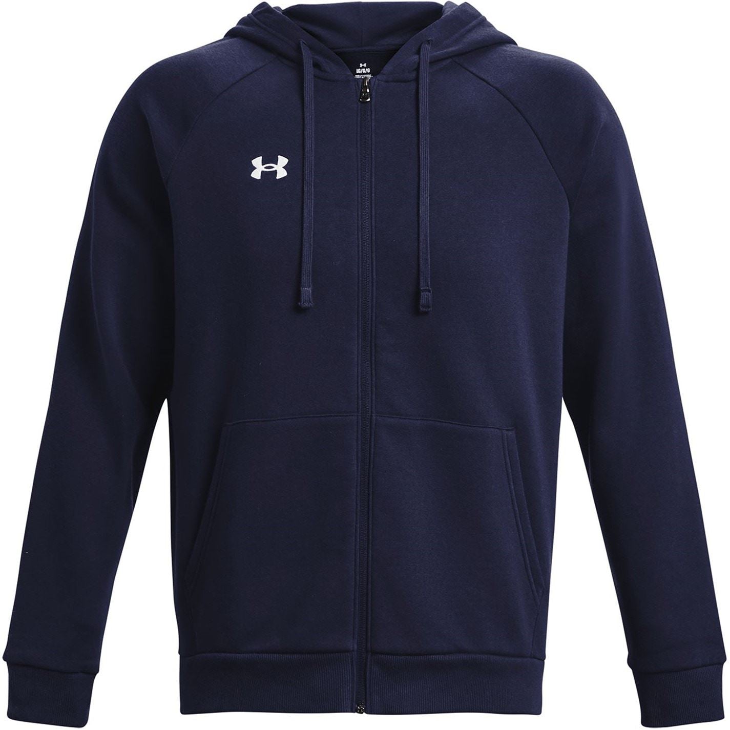 Under Armour Mens Armour Ua Rival Fleece Full Zip Hoodie