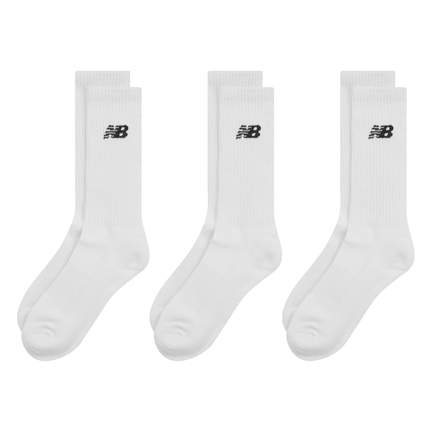 New Balance Everyday Crew Socks 3 Pack Adults