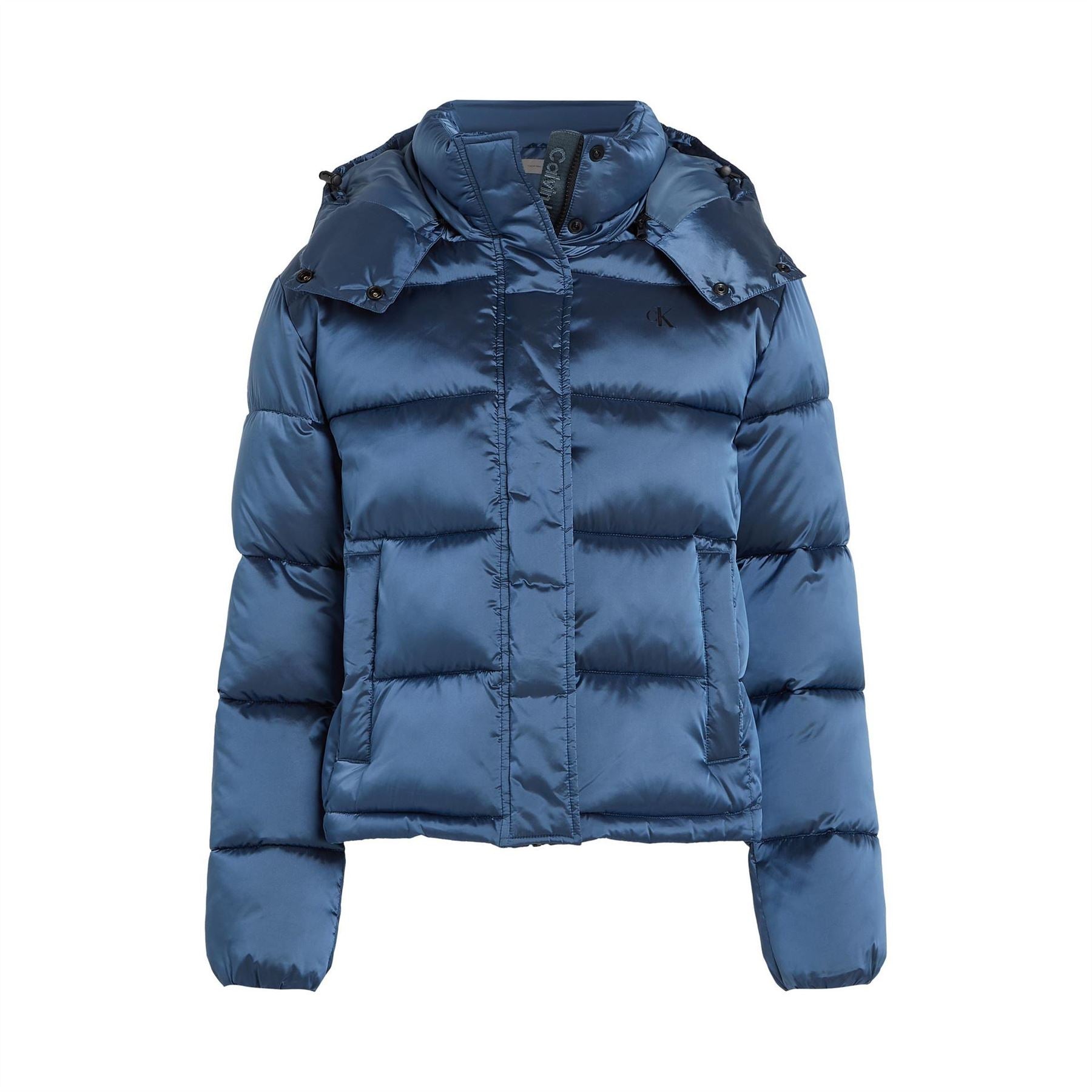Calvin Klein Jeans  Shiny Quilted Short Puffer Jacket