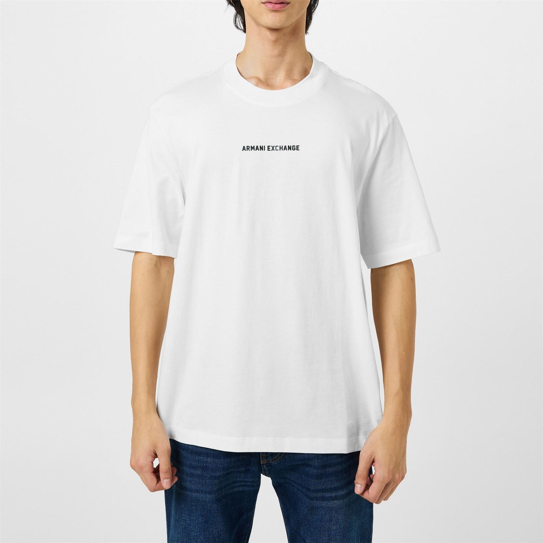 Armani Exchange Oversize Fit Crew Neck T-Shirt