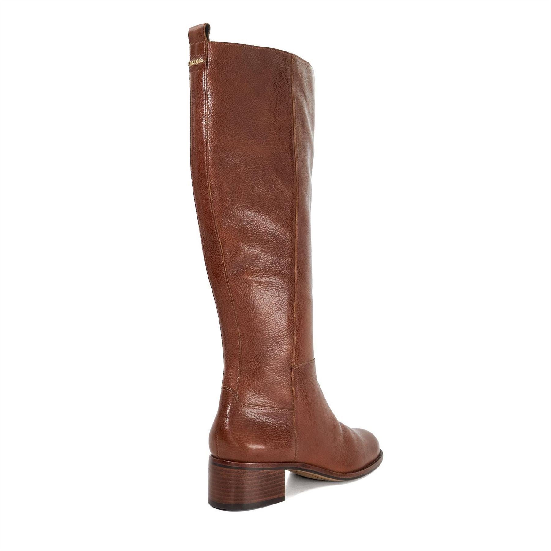 Dune London Turner Knee High Block Heel Boots