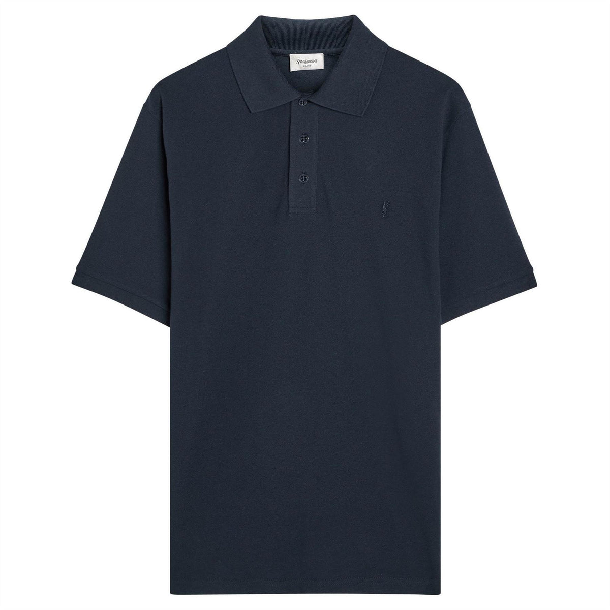 Saint Laurent Pique Coton Polyester Polo