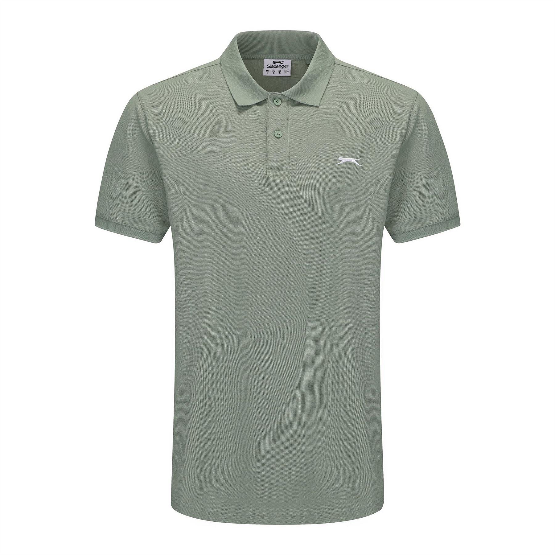 Slazenger Mens Plain Polo Shirt