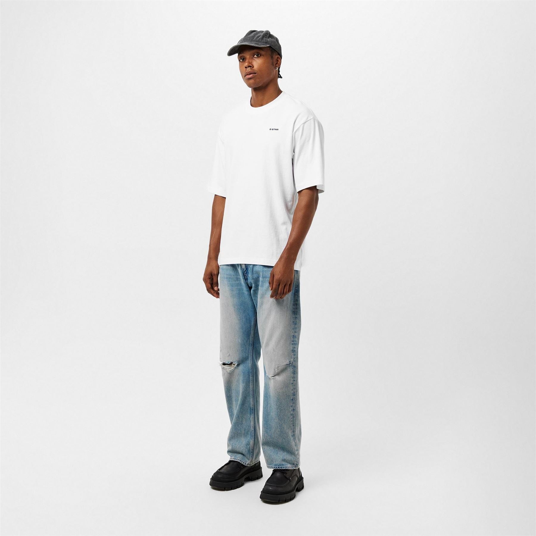 G Star Crew Neck Short Sleeve Regular Fit T-Shirt