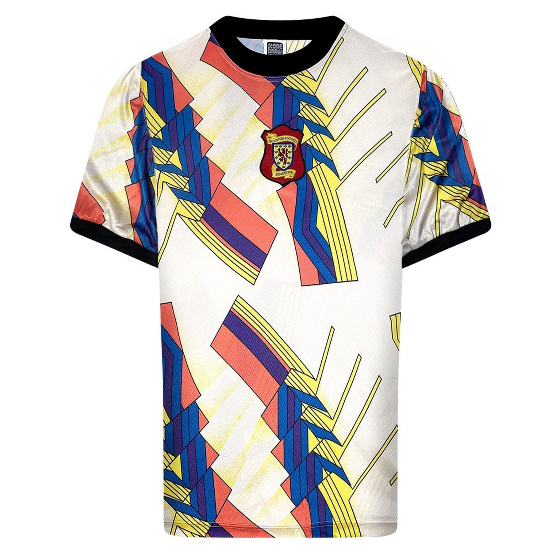 Score Draw Scotland 1994 Home Goalkeeper International Licensed Retro Football Shirt