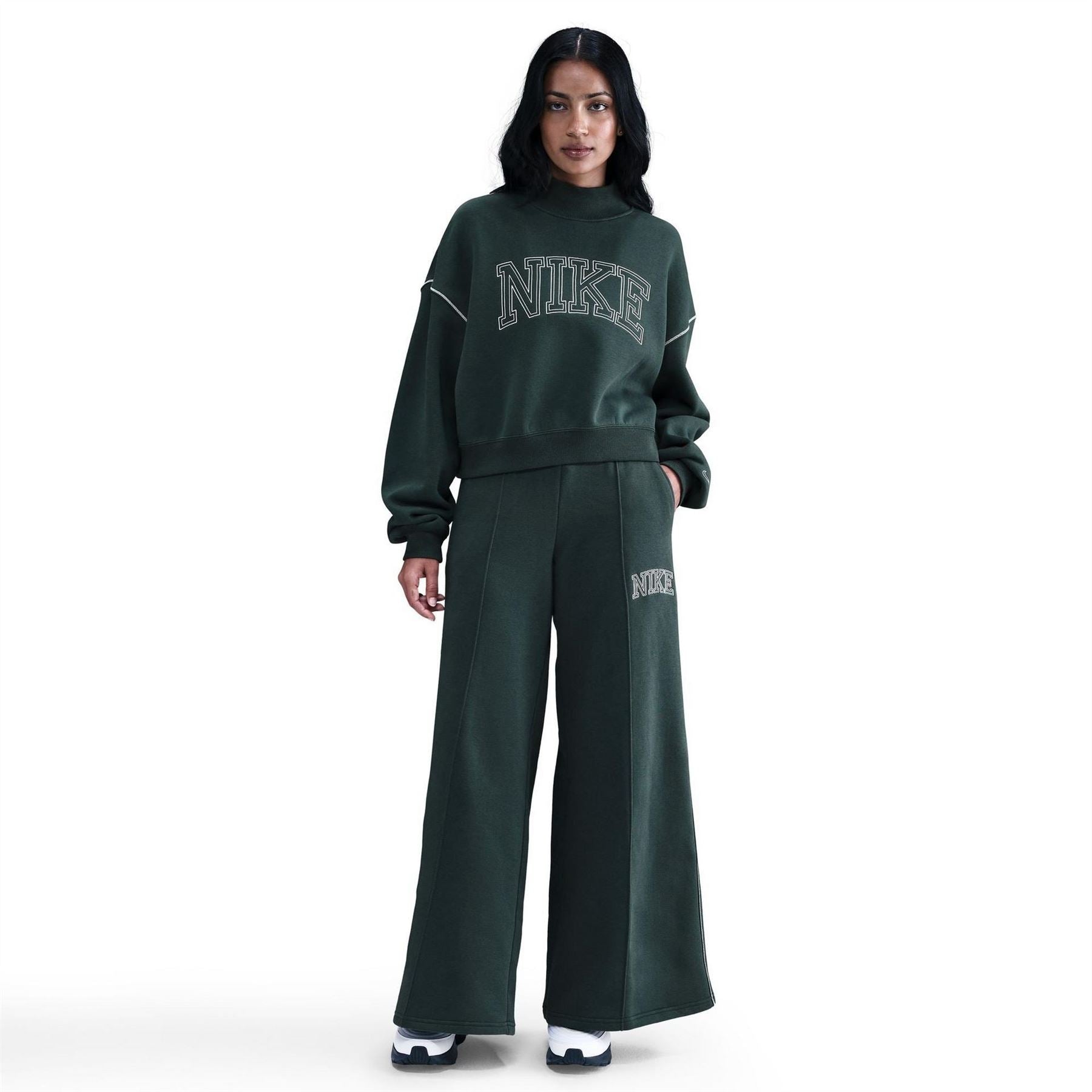 Nike Speed Solid Patterned Wide Fit Sweatpants
