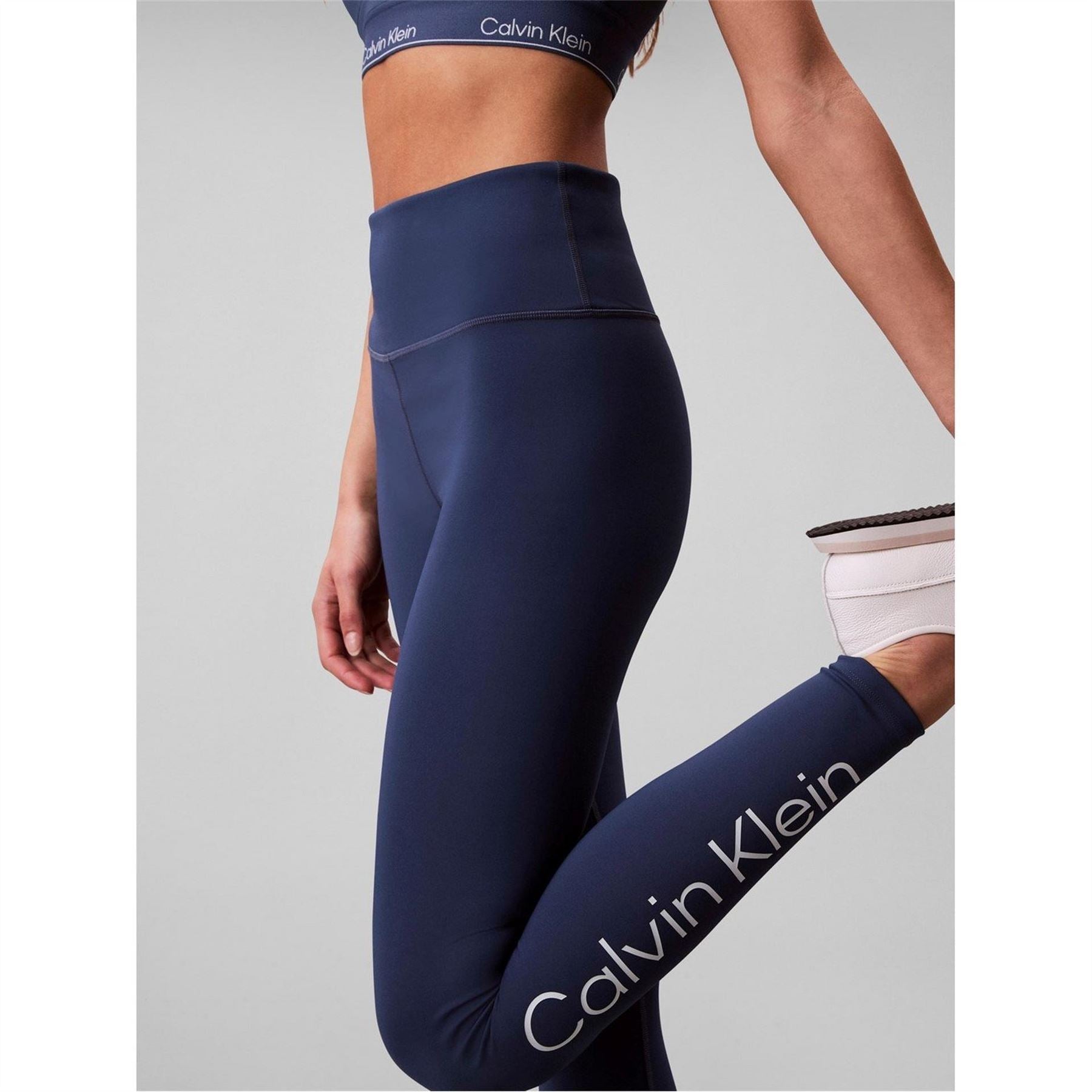 Calvin Klein Icon Wordmark Solid Shapewear Leggings
