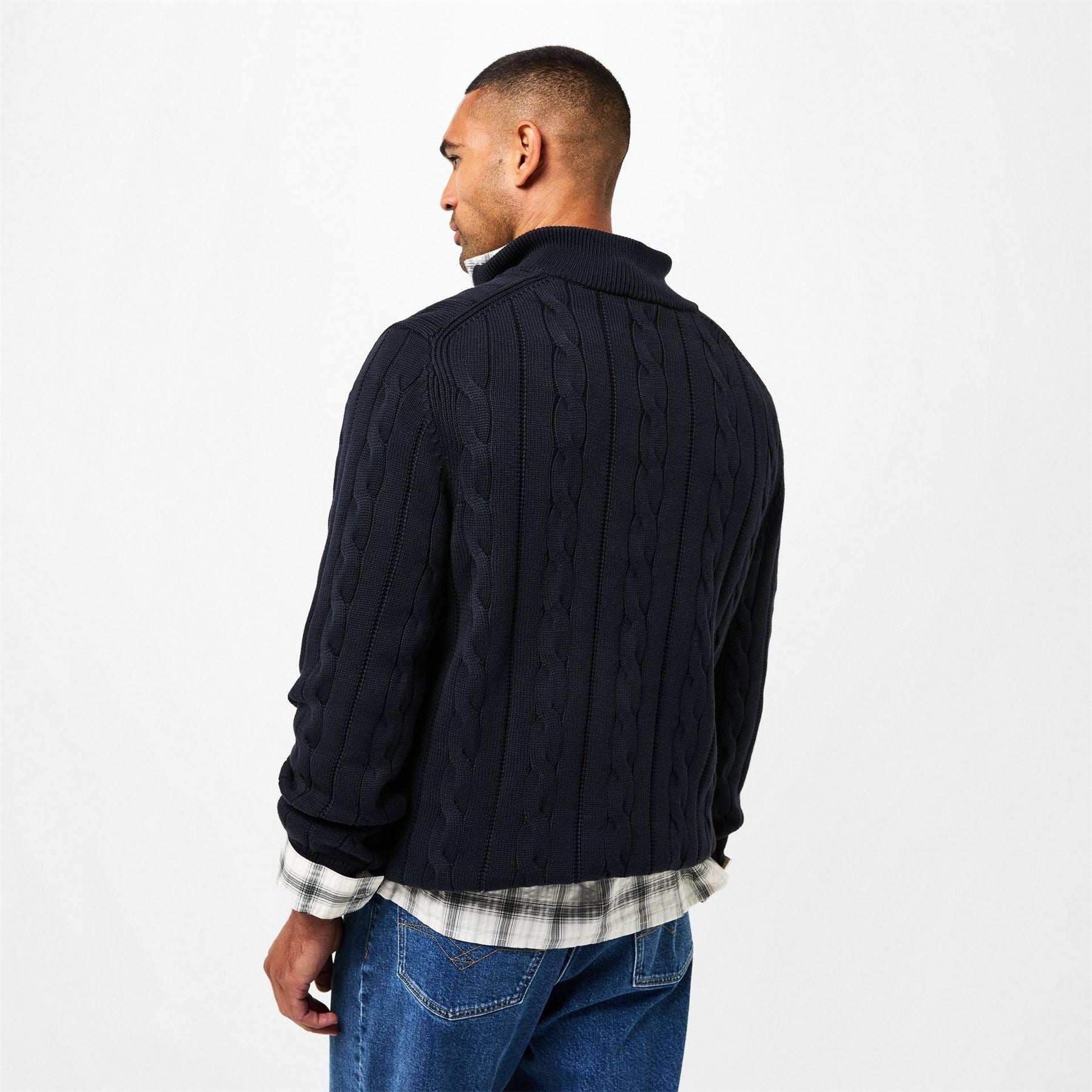 PS Paul Smith Cable Crew Neck Jumper