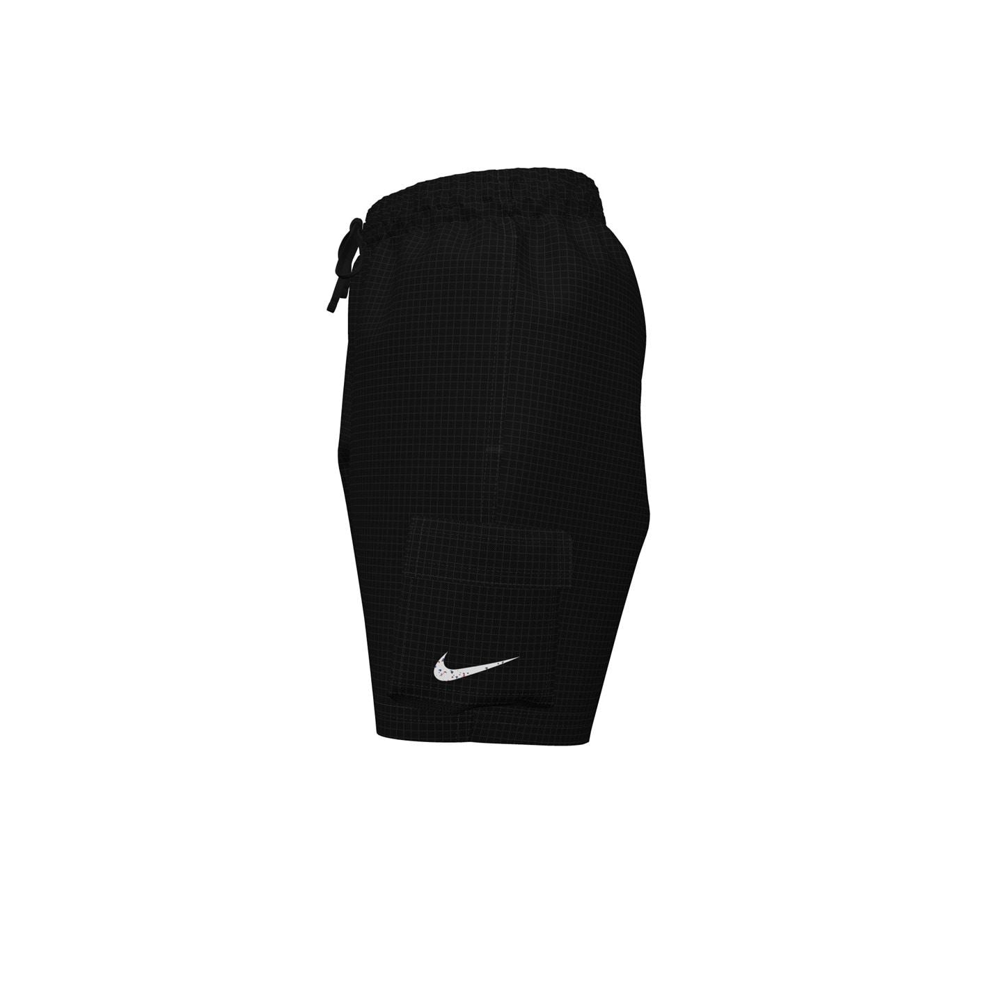 Nike 6 Volume Pocket Relaxed Fit Checkerboard Shorts