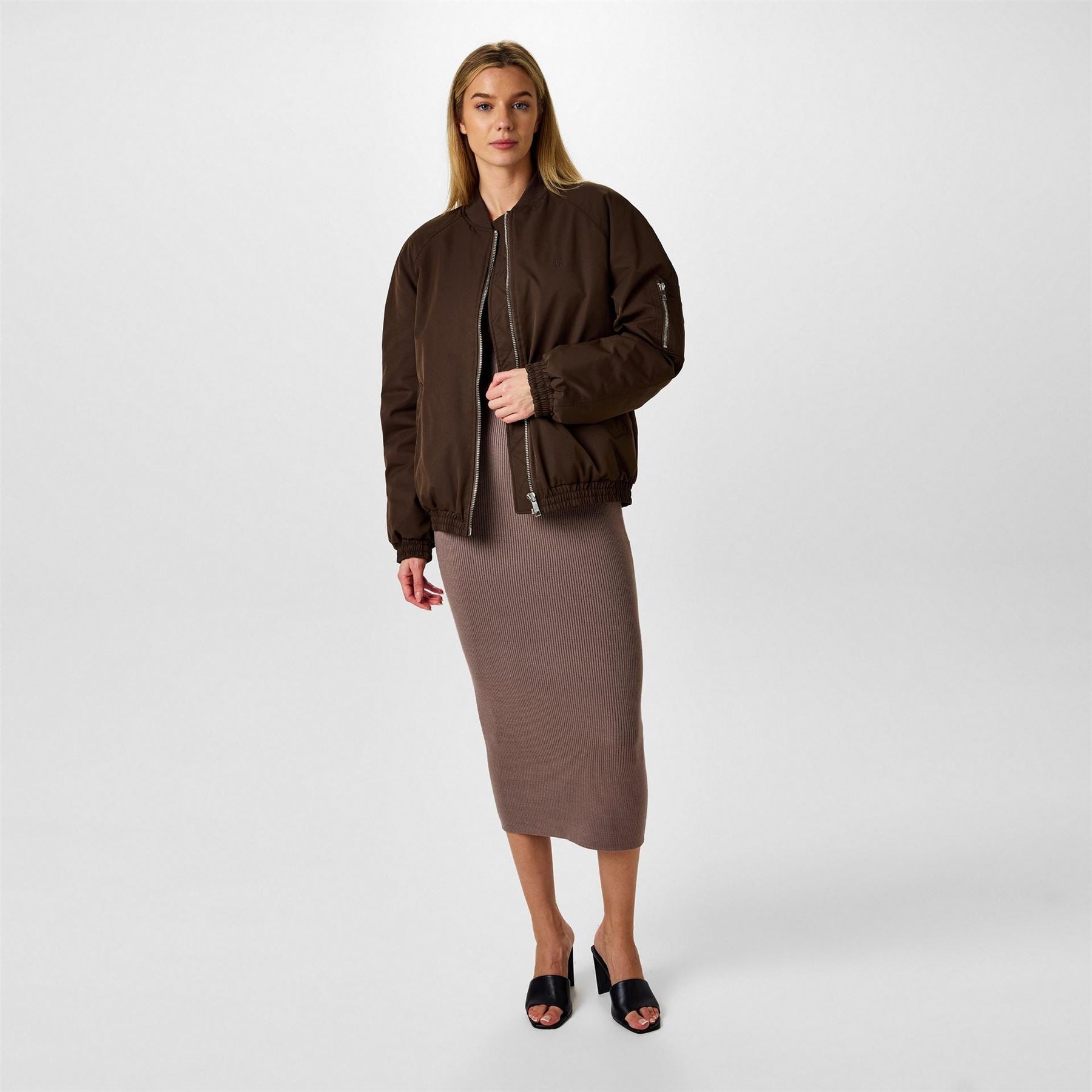 Jack Wills Short Relaxed Fit Bomber Jacket