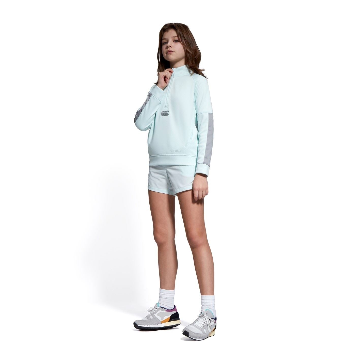 Canterbury Quarter Zip Mock Neck Regular Fit Jacket