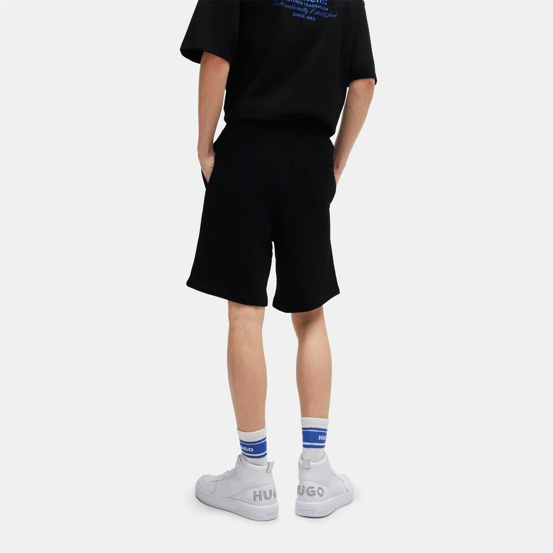 Hugo Nomario Fleece Jogger Shorts