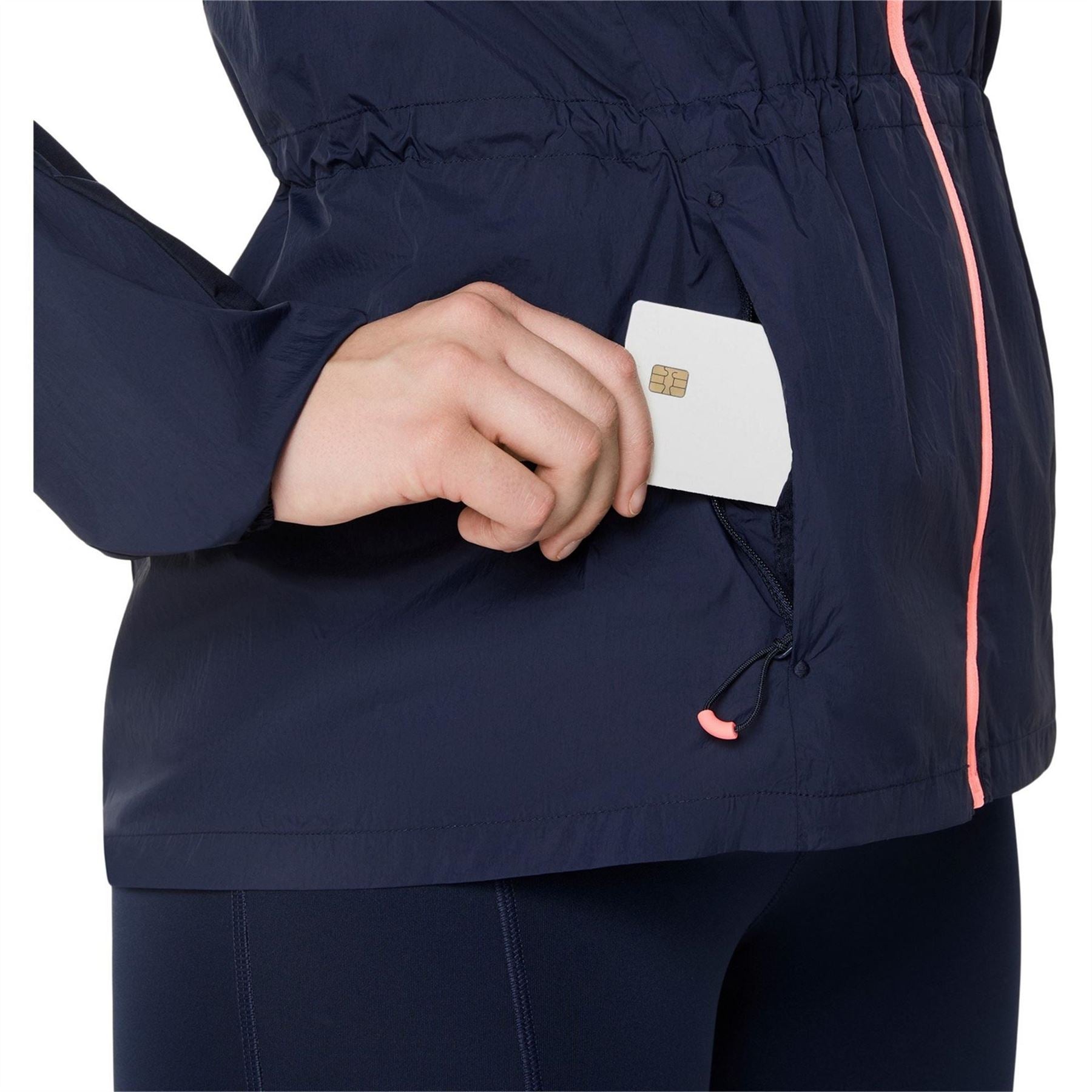 Asics Womens Road Packable Jacket Running