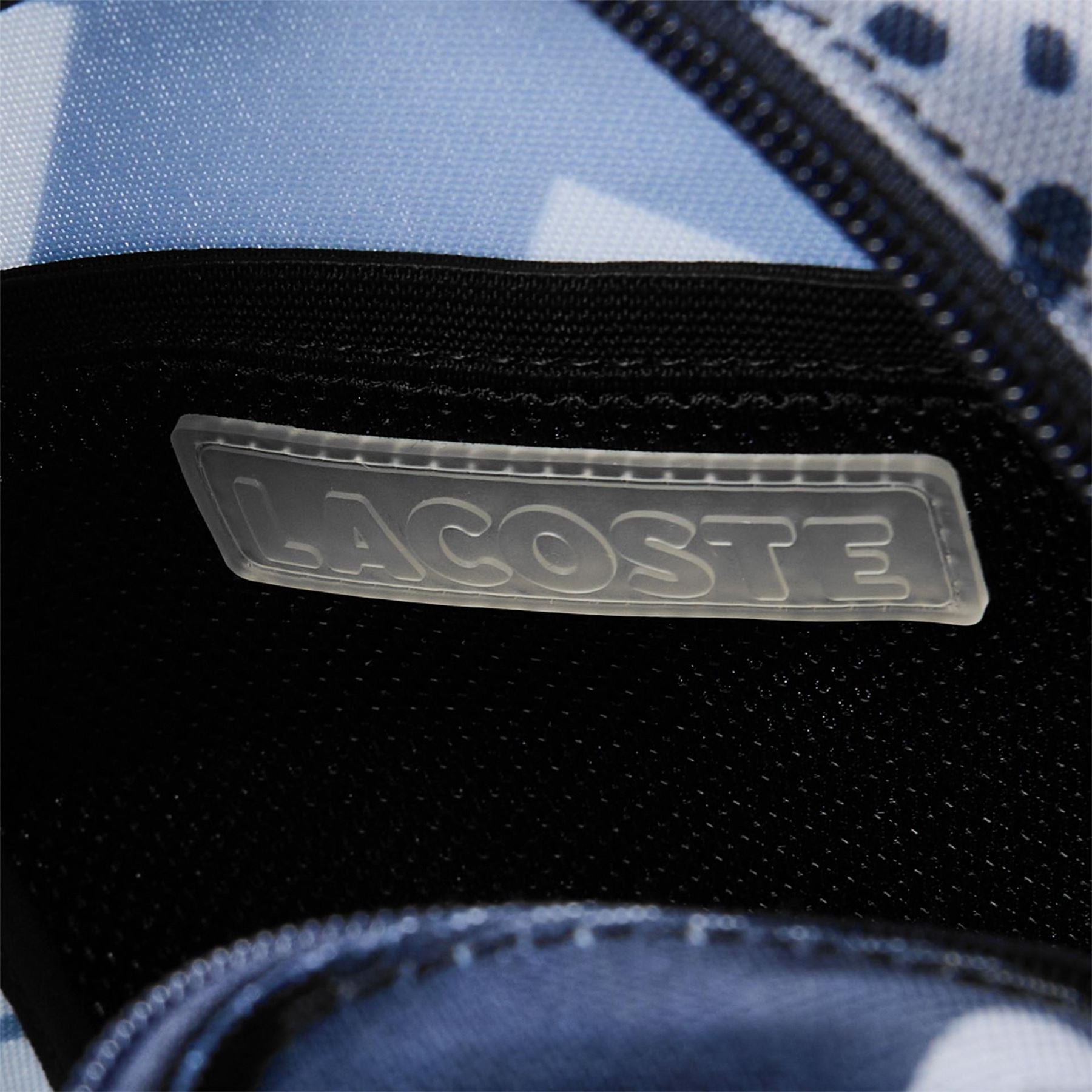 Lacoste Vertical Croc Print Cross Body Bag