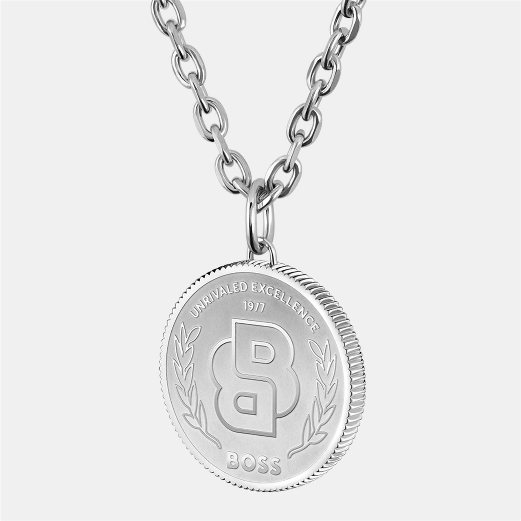 Boss Double B Medallion Necklace And Bracelet
