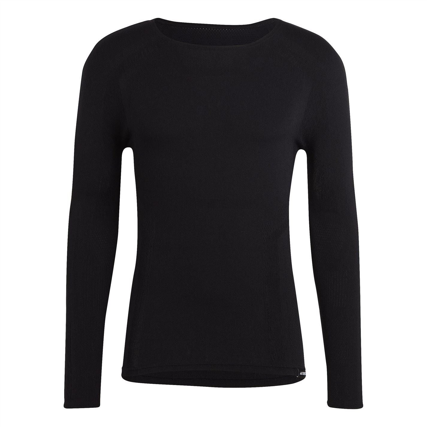 adidas Terrex Merino Slim Fit Long Sleeve T-Shirt