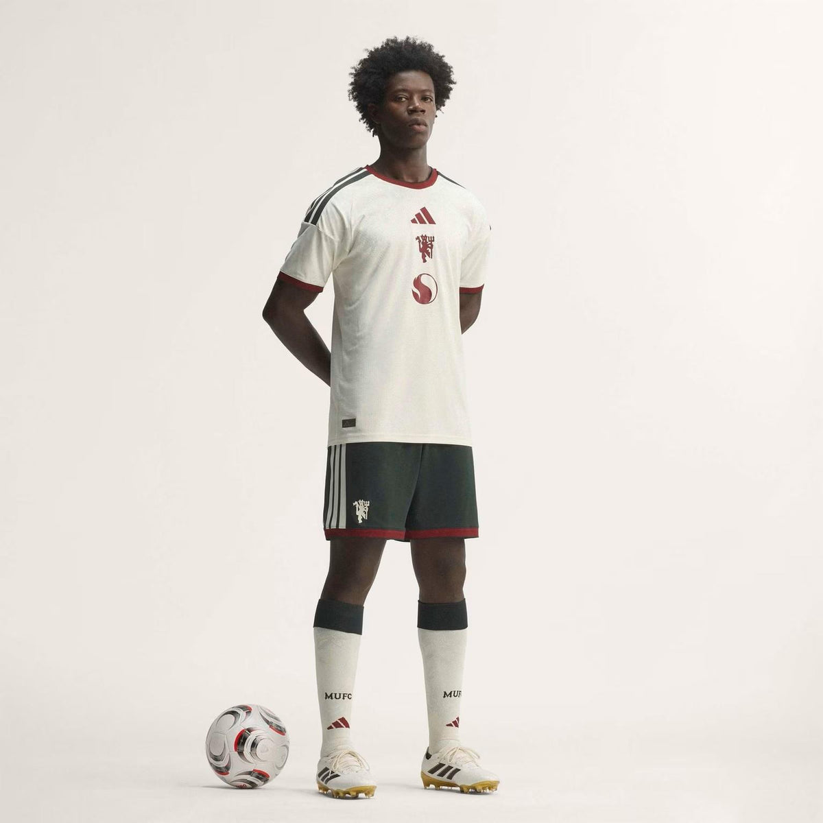 adidas Mens United Authentic Third Shirt 2026 27
