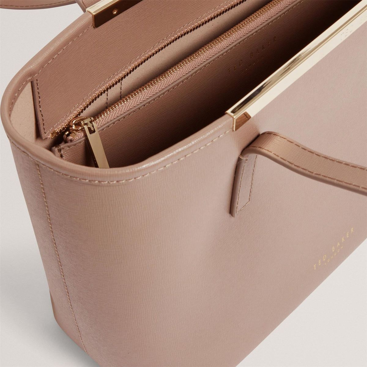Ted Baker Baker Small Leather Shopper Tote Bag