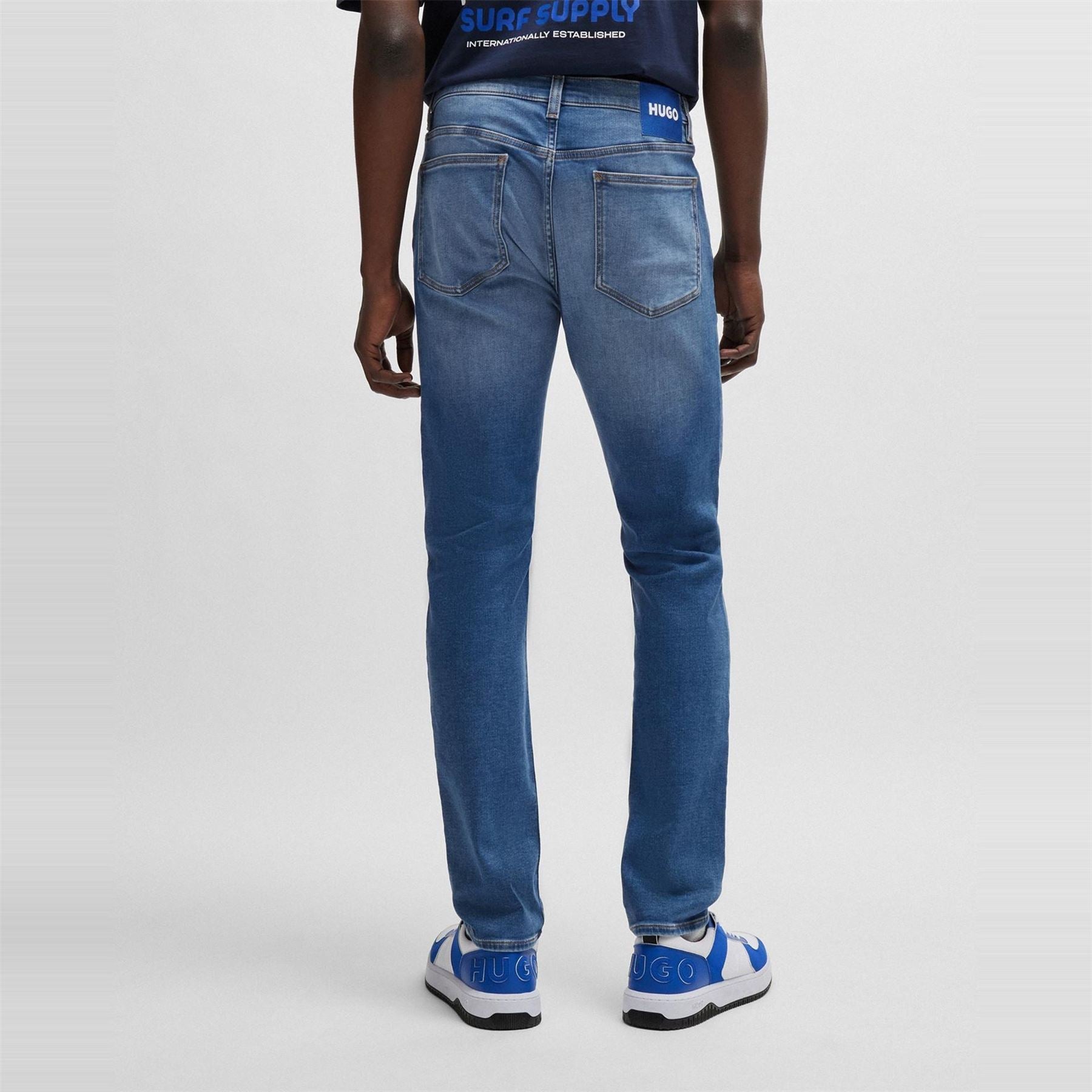 Hugo Five Pocket Design Slim Fit Jeans