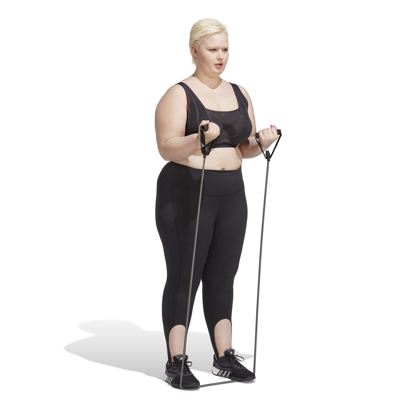 adidas Womens Collective Power Tlrd Impact Luxe High Support Bra (plus Size)