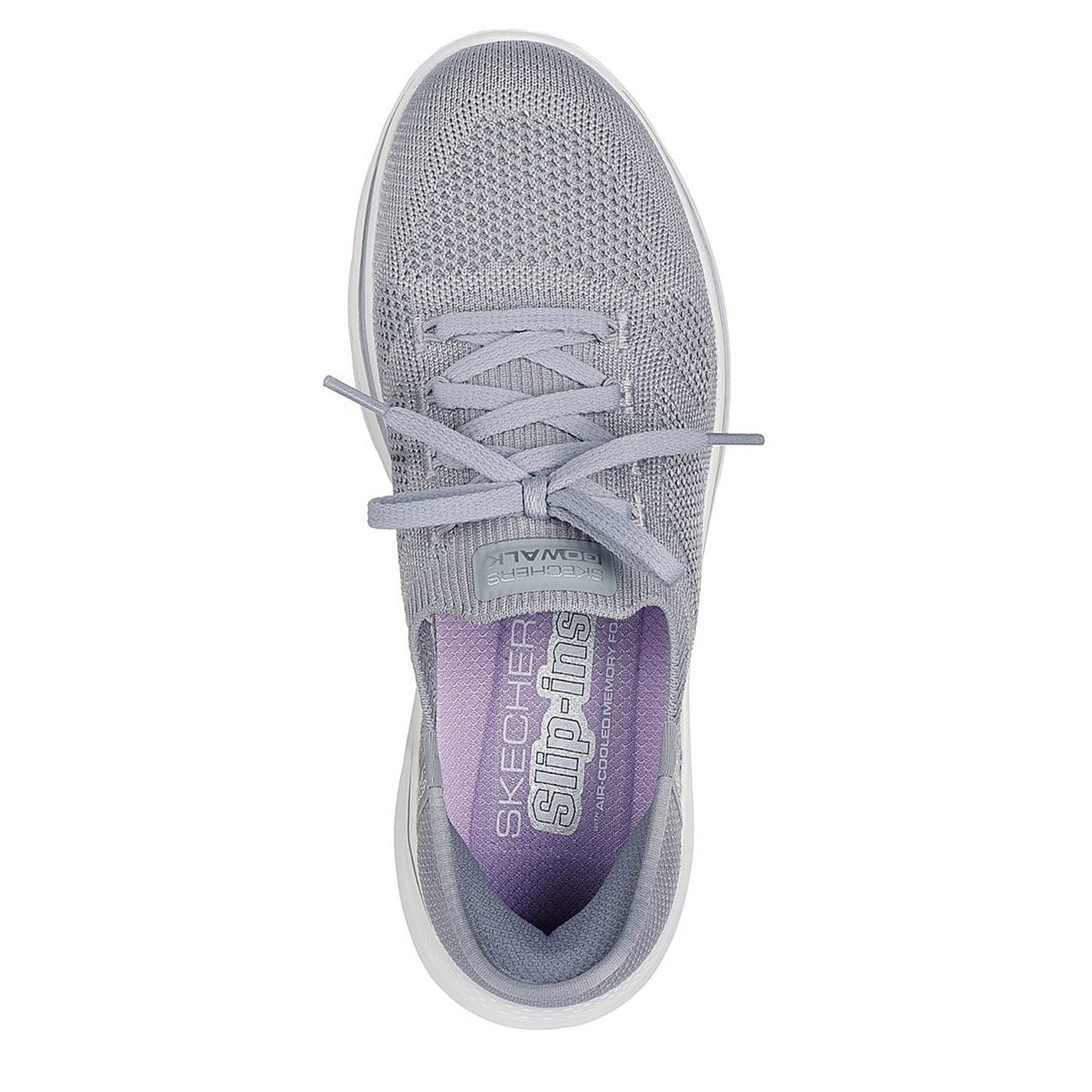 Skechers Engineered Knit Low Top Slip On Sneakers