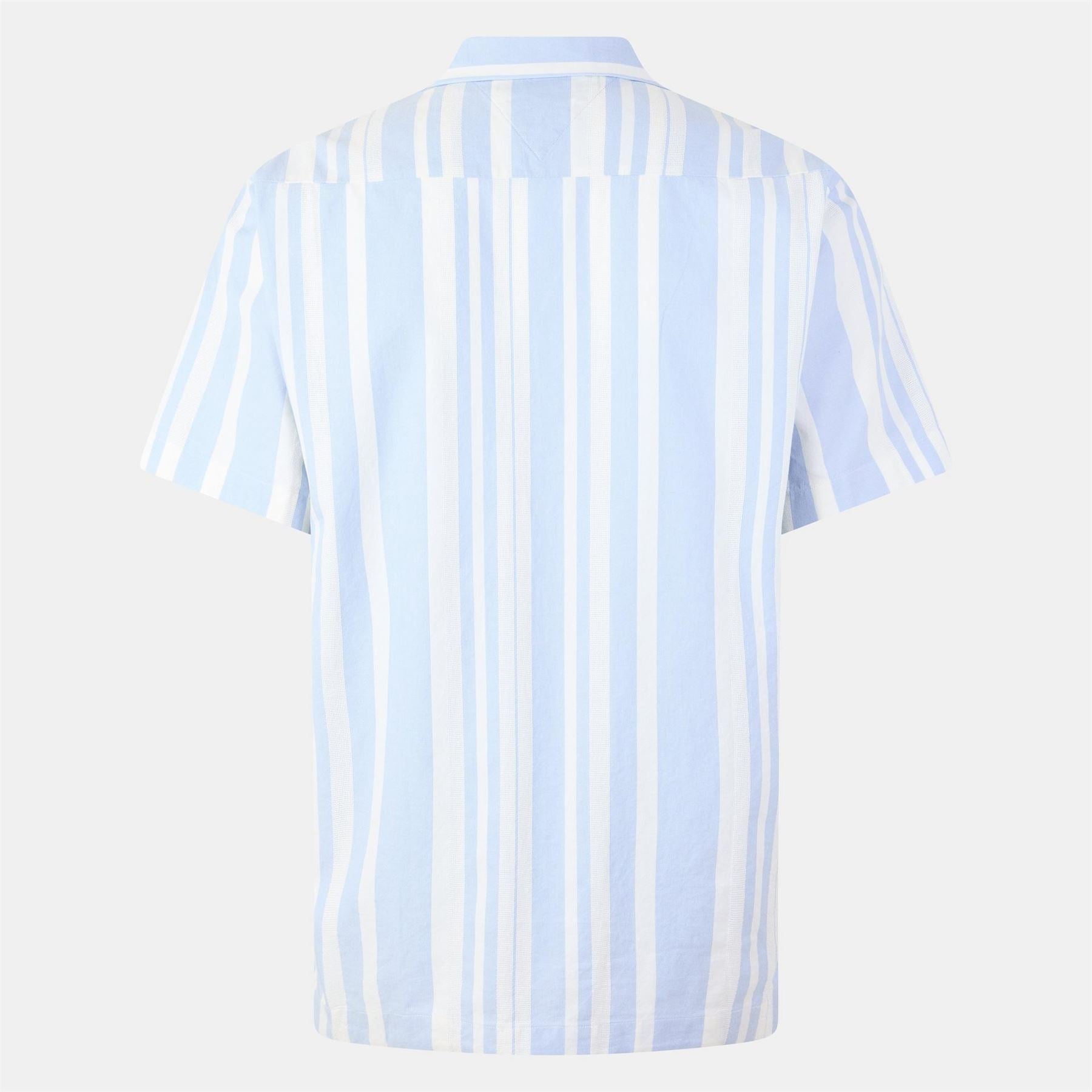 Tommy Hilfiger Horizontal Striped Short Sleeve Shirt