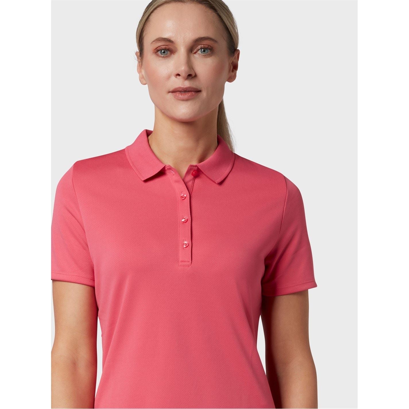 Callaway Collared Neck Short Sleeve Athletic Shirt