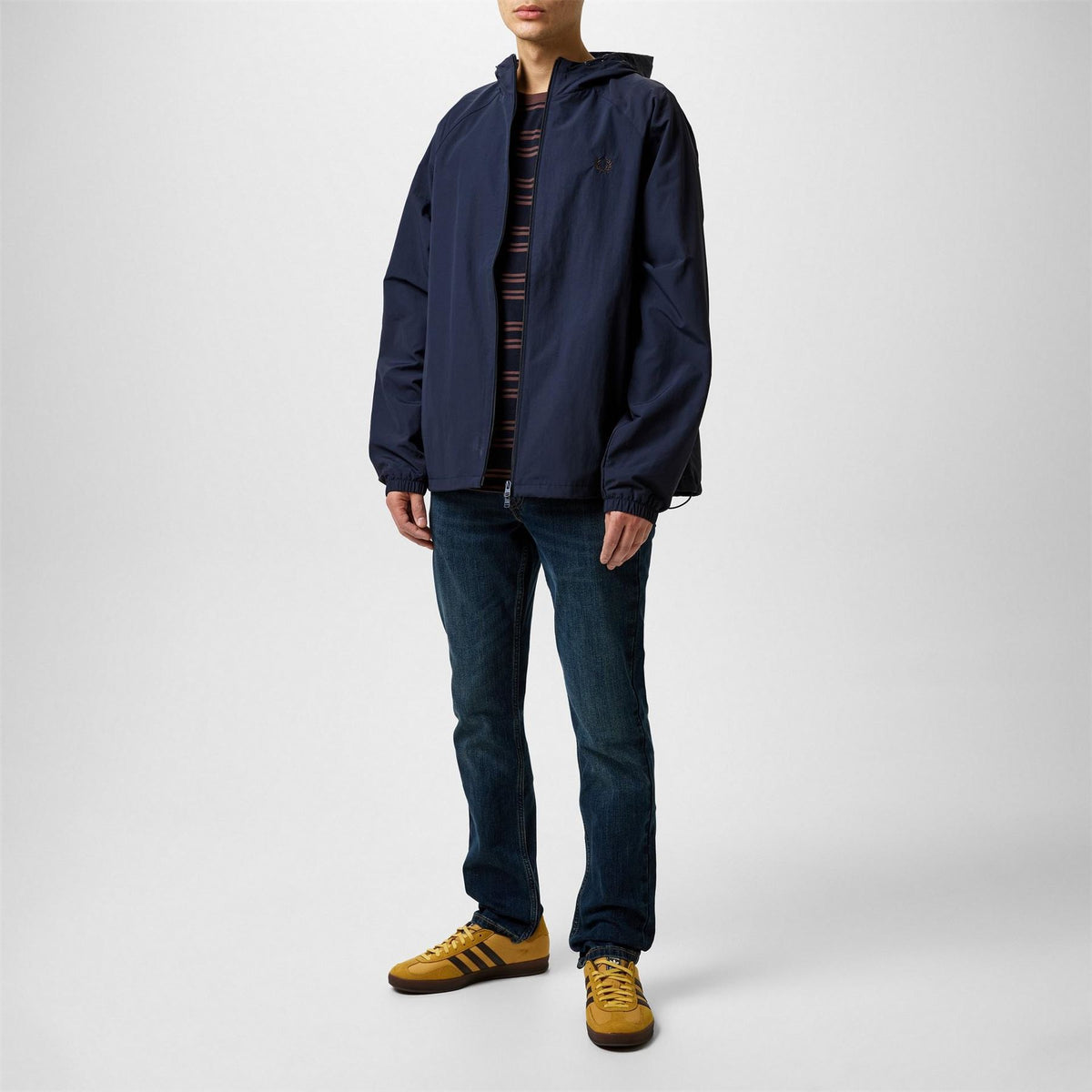 Fred Perry  Water Resistant Shell Rain Anorak