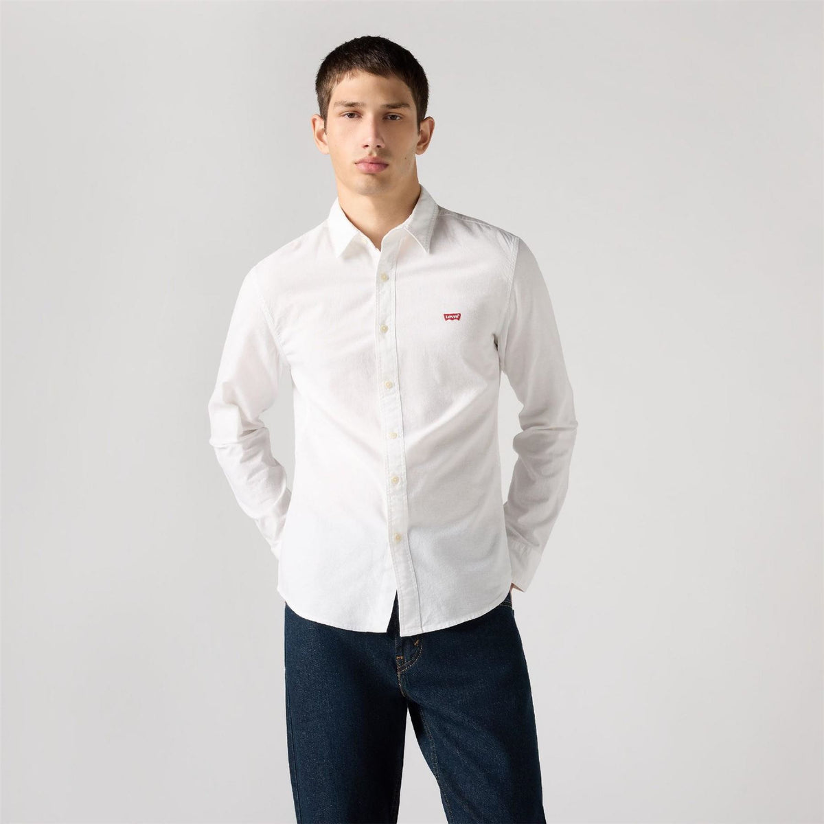 Levis HM Slim Fit Long Sleeve Collared Shirt