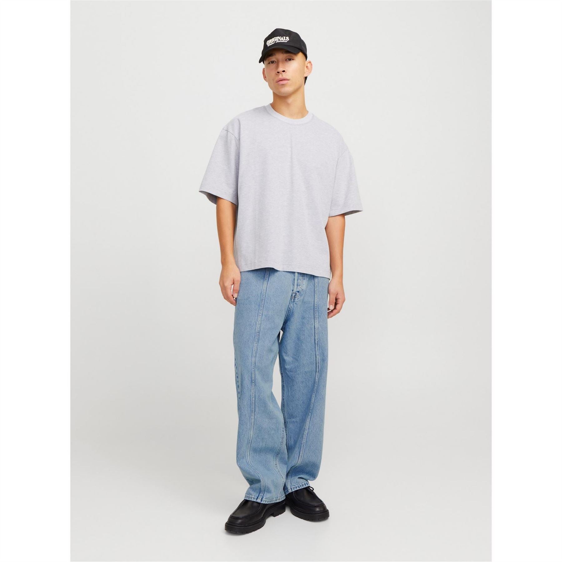 Jack and Jones Wide Leg Relaxed Fit Jean