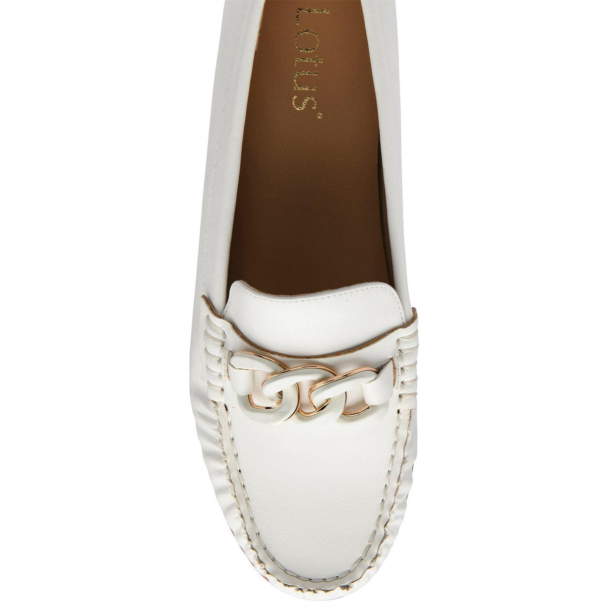 Lotus Shoes Coma Moccasin Loafers with Built-In Heel