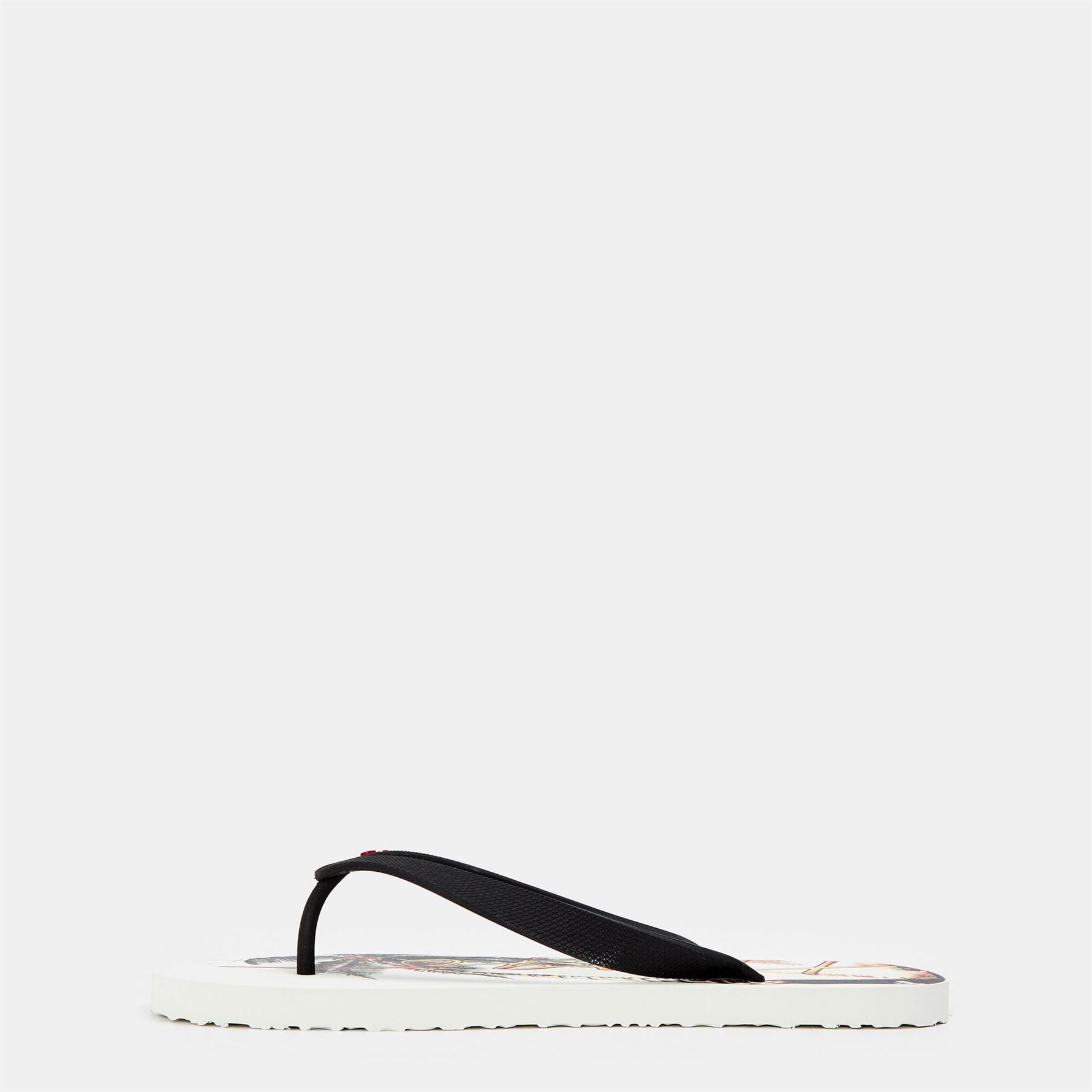Hugo Arvel Thong Toe Graphic Print Flip Flops