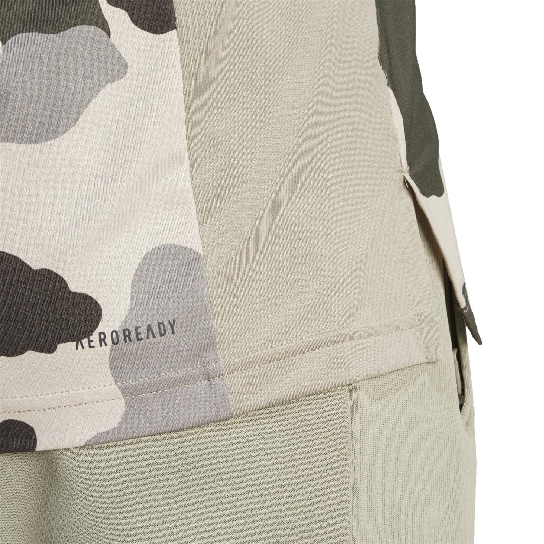 adidas Camo All Over Print T-Shirt