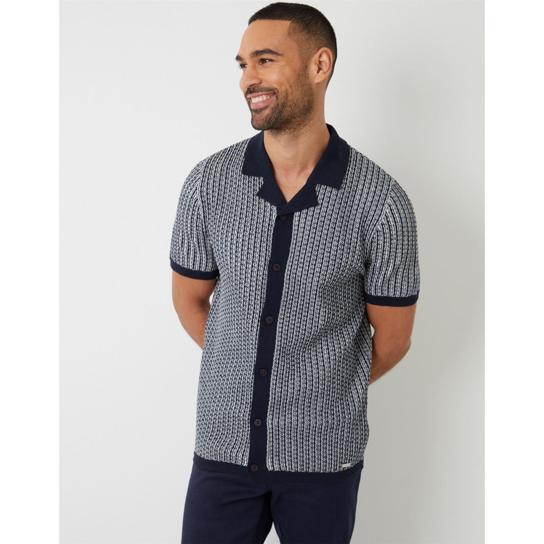Threadbare Ryeland Collared Short Sleeve Shirt