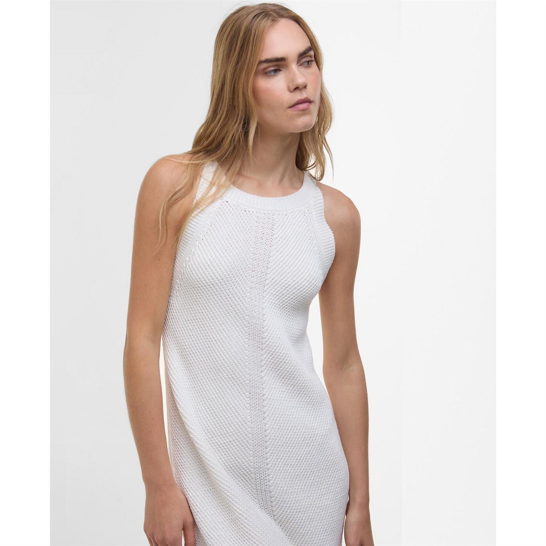 Barbour International Knitted Midi Dress