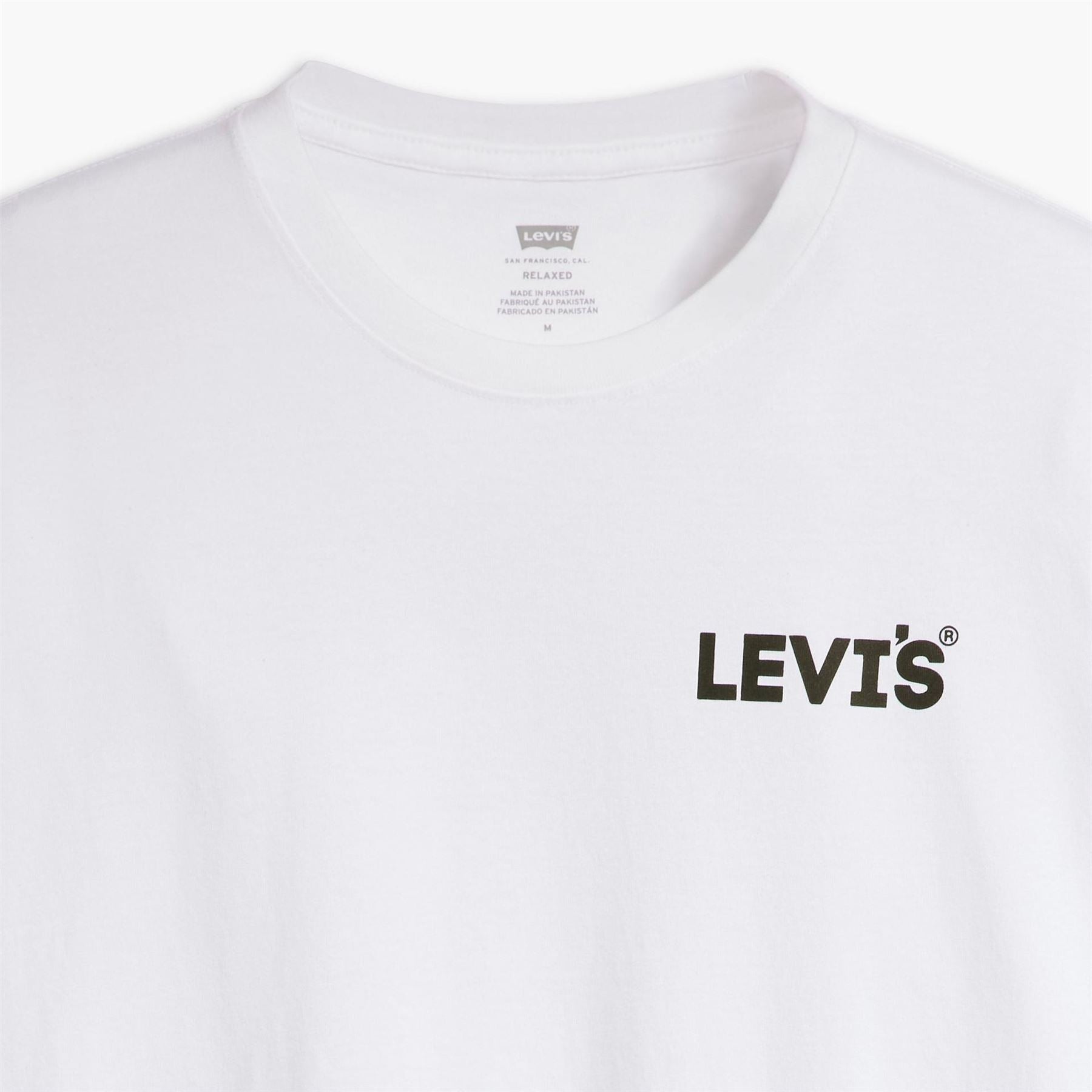 Levis Headline Logo Cotton Short Sleeve Oversized Fit T-Shirt