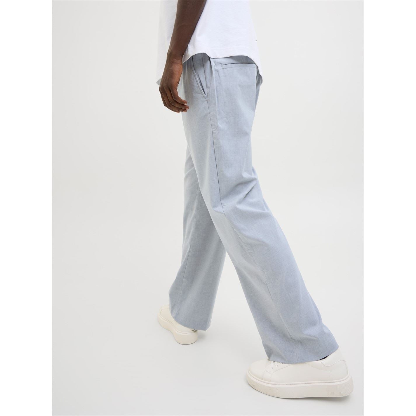 Jack and Jones Bill Solid Patterned Wide Leg Joggers