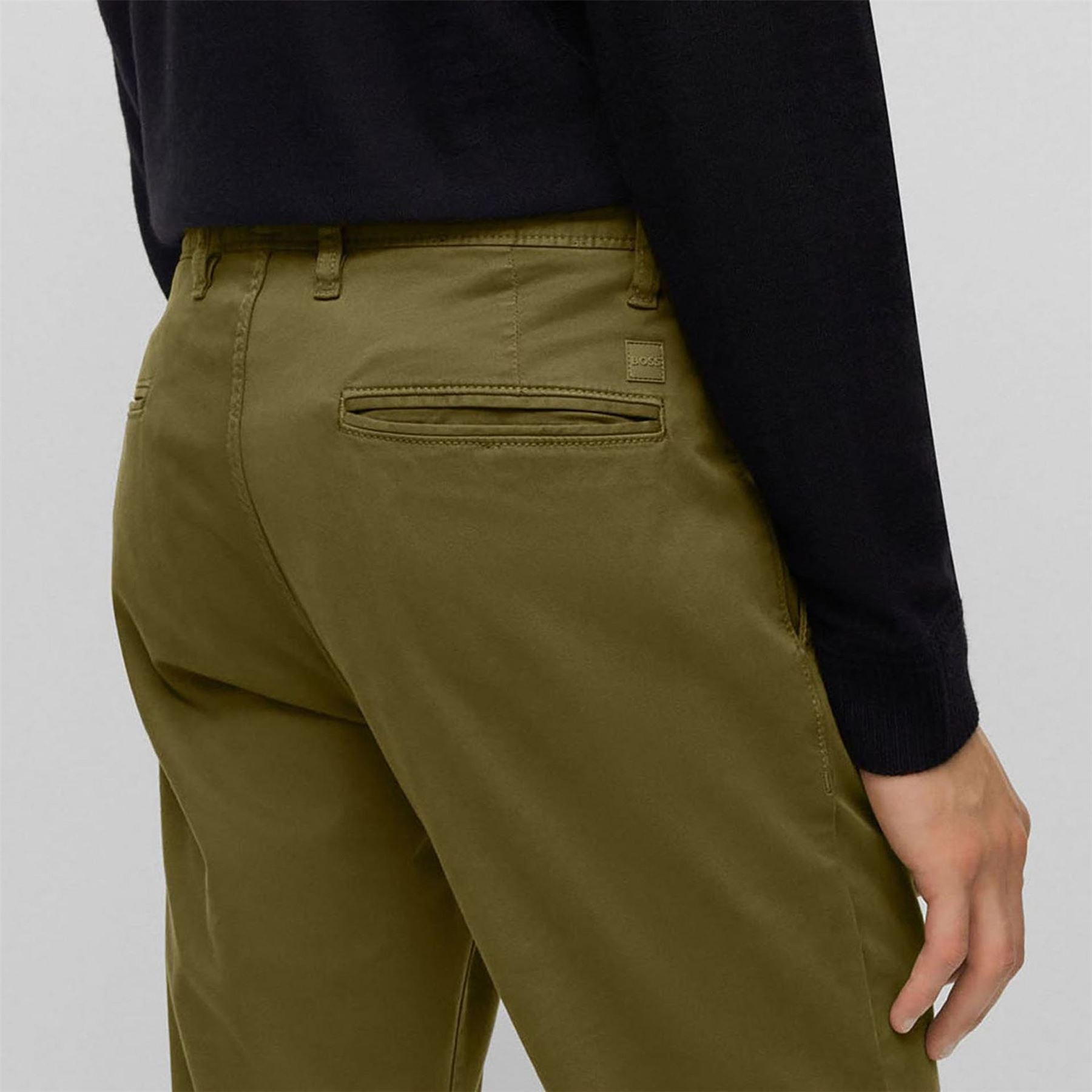 Boss Tapered Chinos, Sustainable Cotton