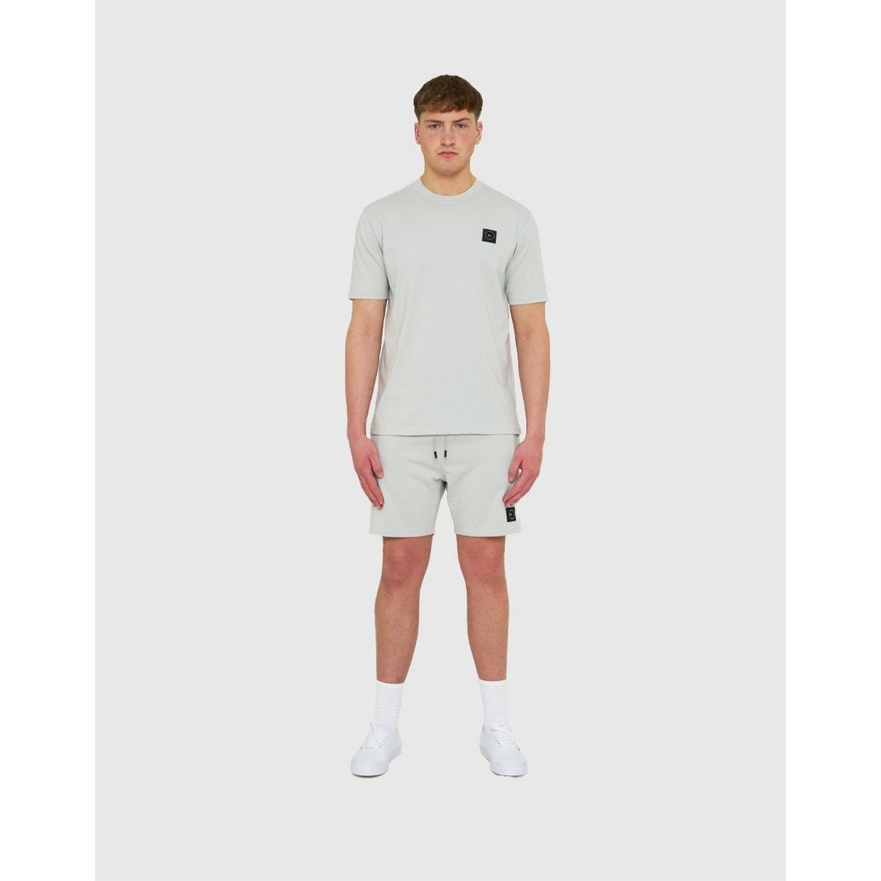 Marshall Artist Drawstring Logo Patch Chino Shorts