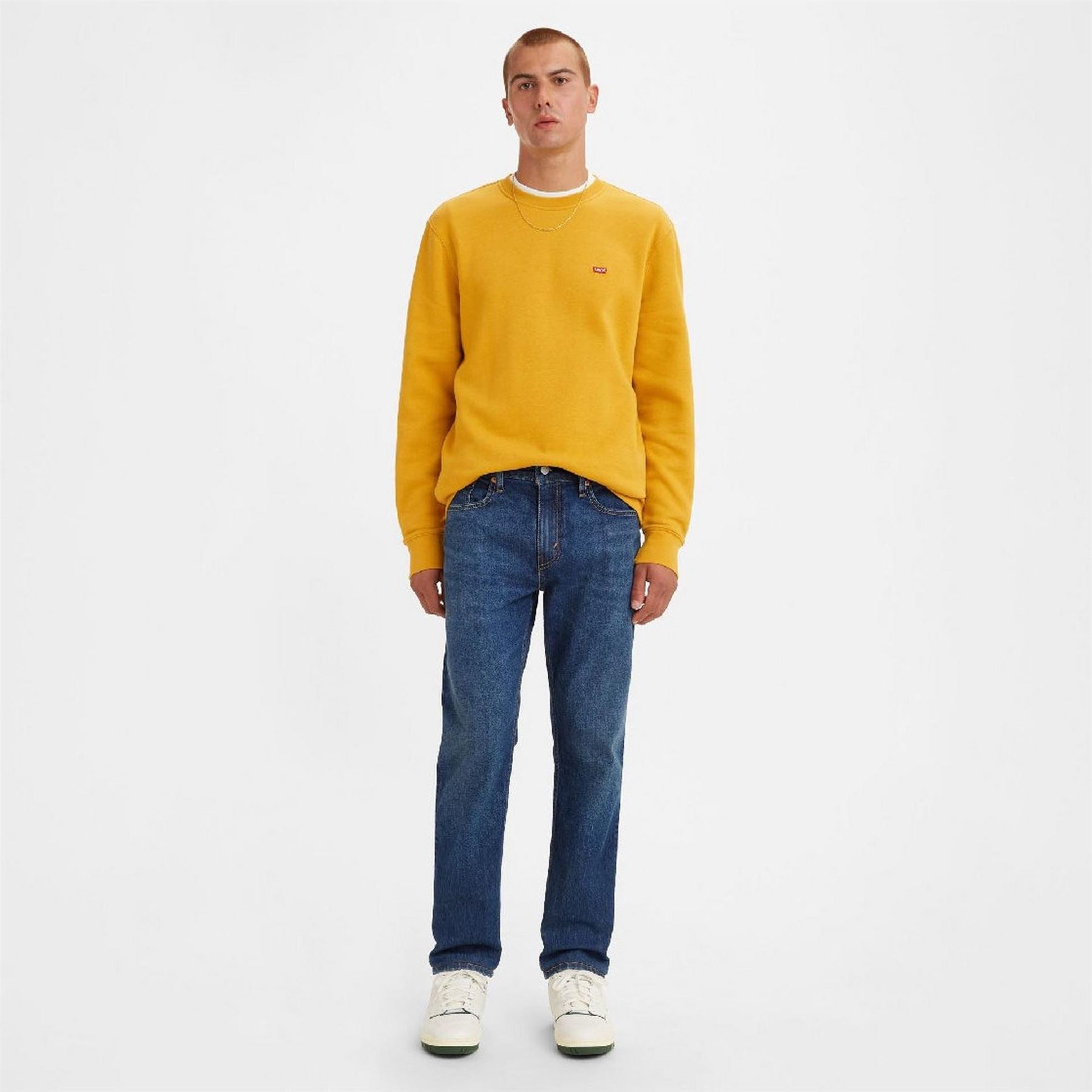 Levis 502 Sky Tapered Fit Five Pocket Jeans