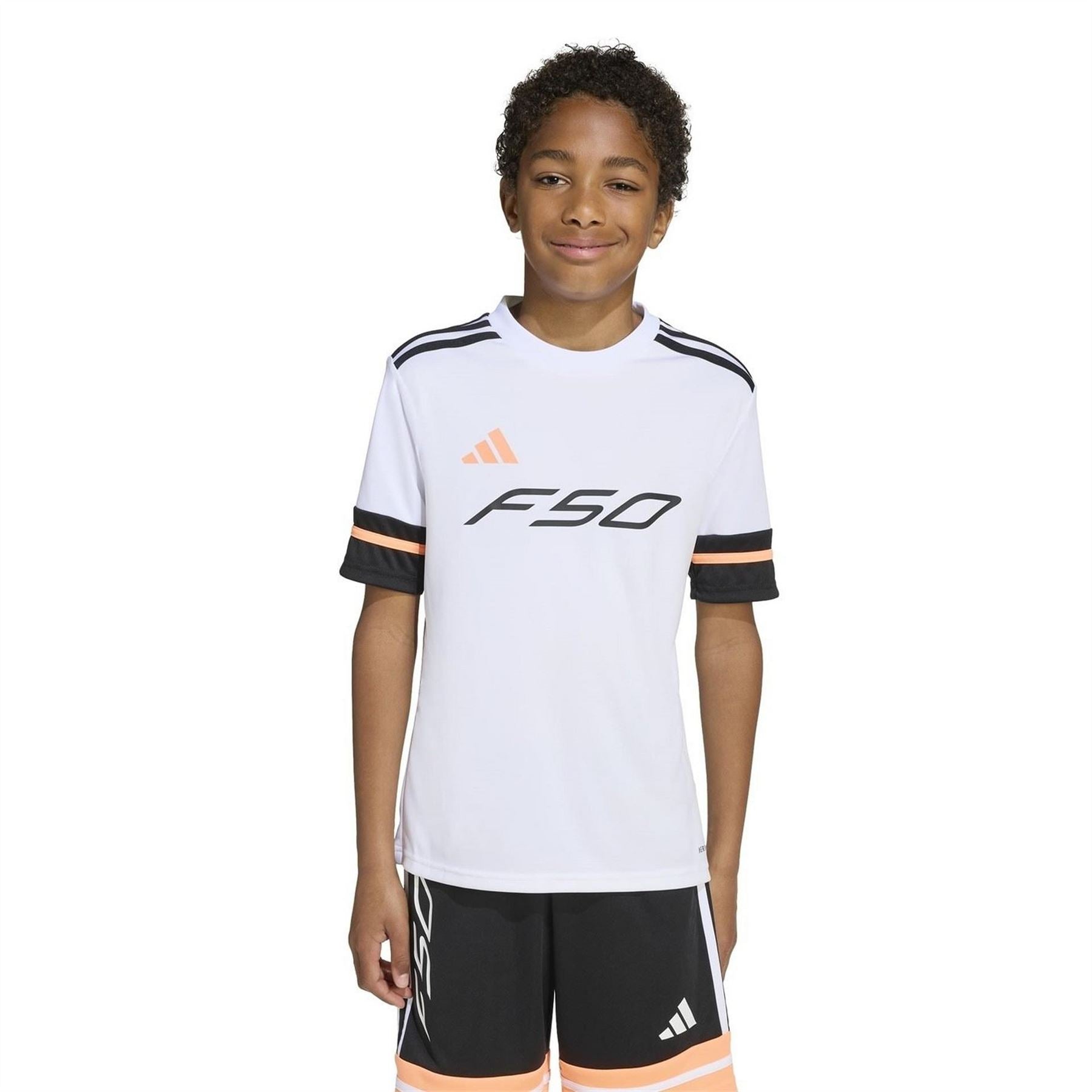 adidas F50 Short Sleeve Training Shirt Juniors
