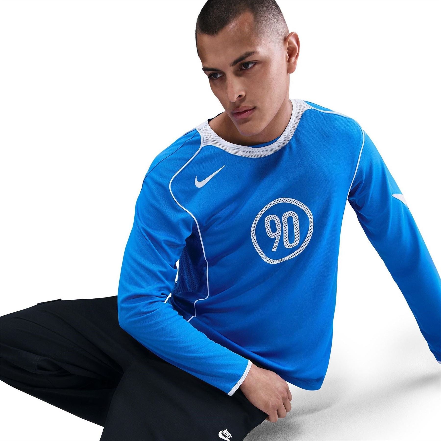 Nike T90 Energy Crew Neck Long Sleeve Competition T-Shirt
