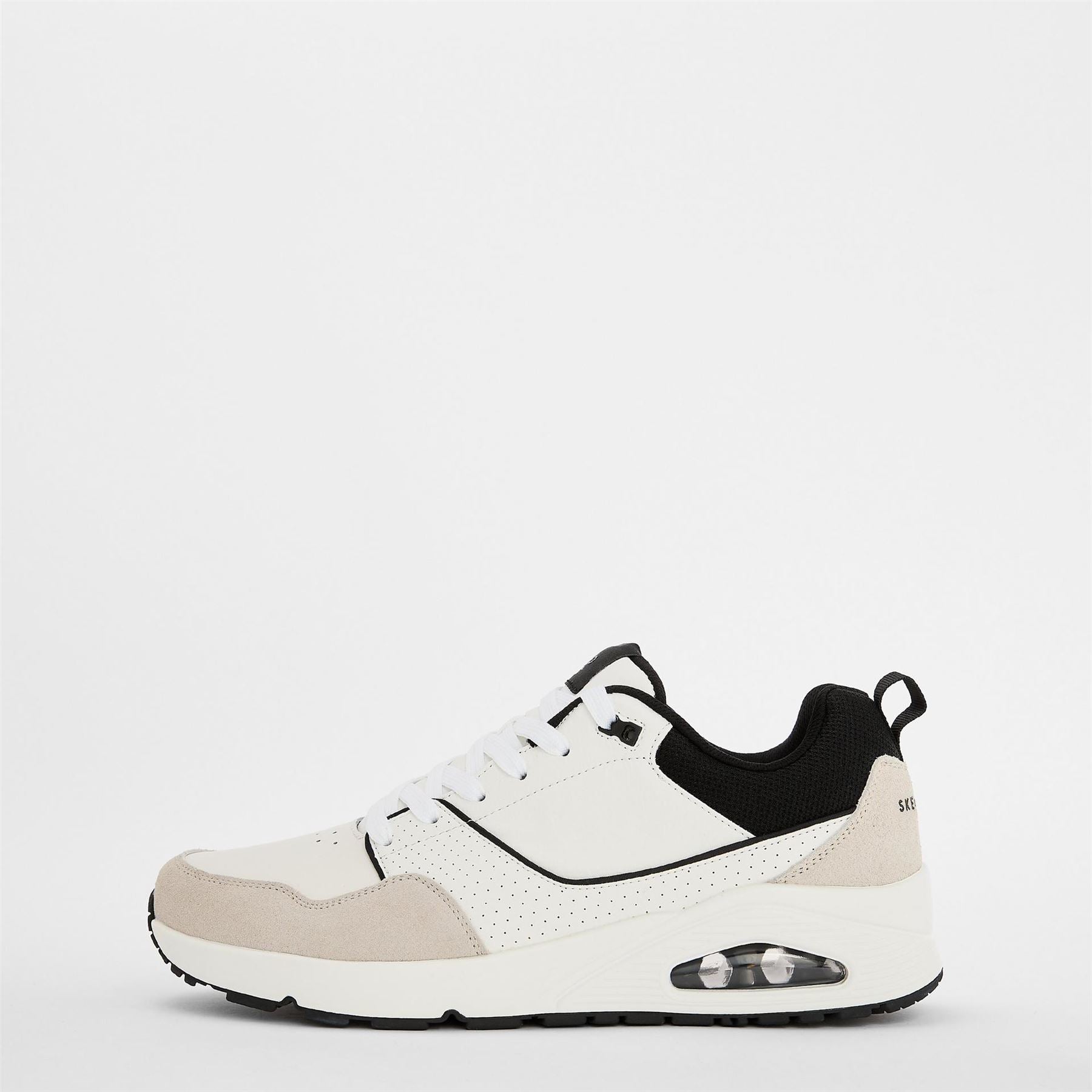 Skechers Leather Suede Low Top Ove Runners