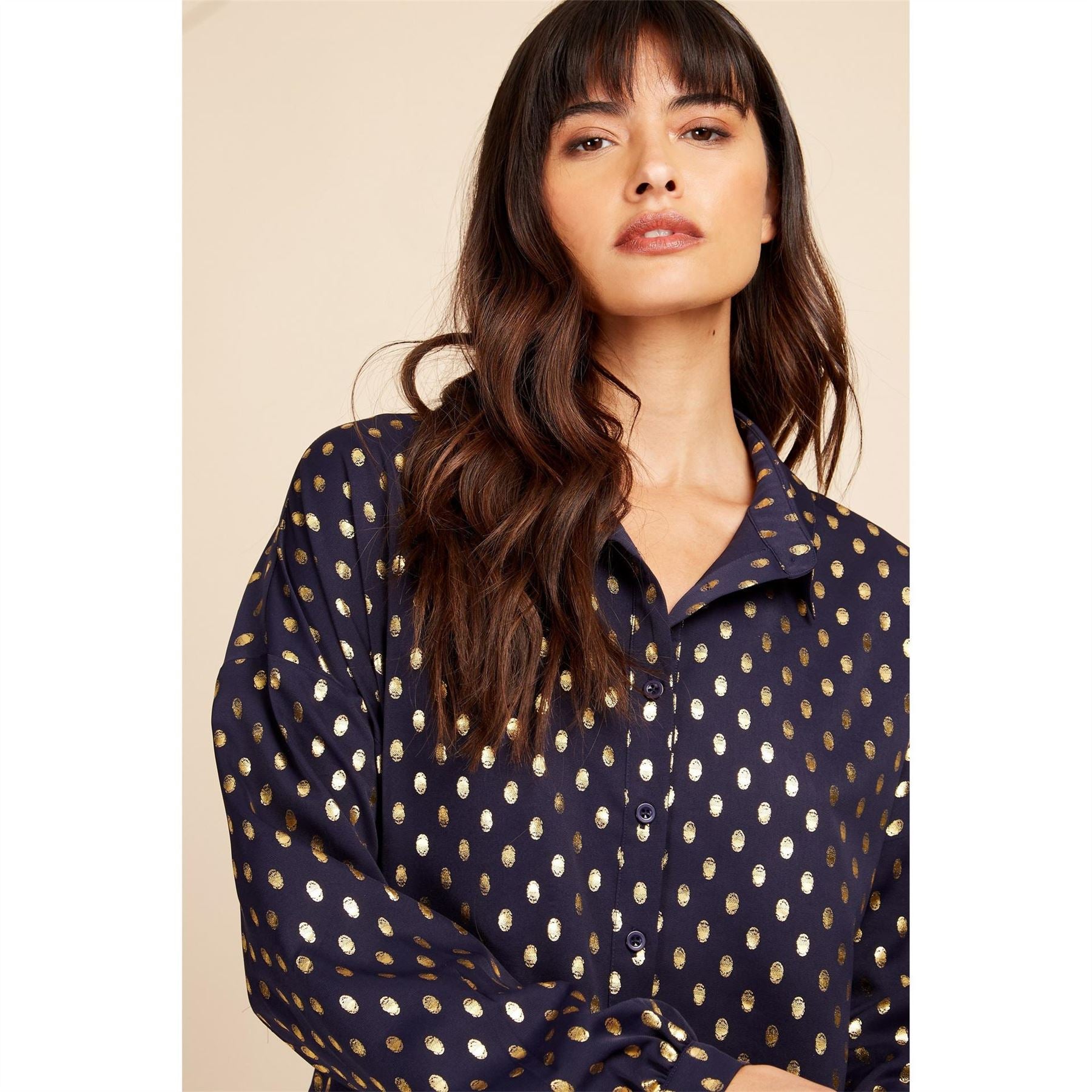 Little Mistress Relaxed Fit Long Sleeve Shirt