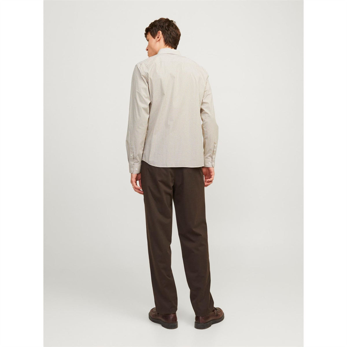 Jack and Jones All Over Print Slim Fit Dress Shirt